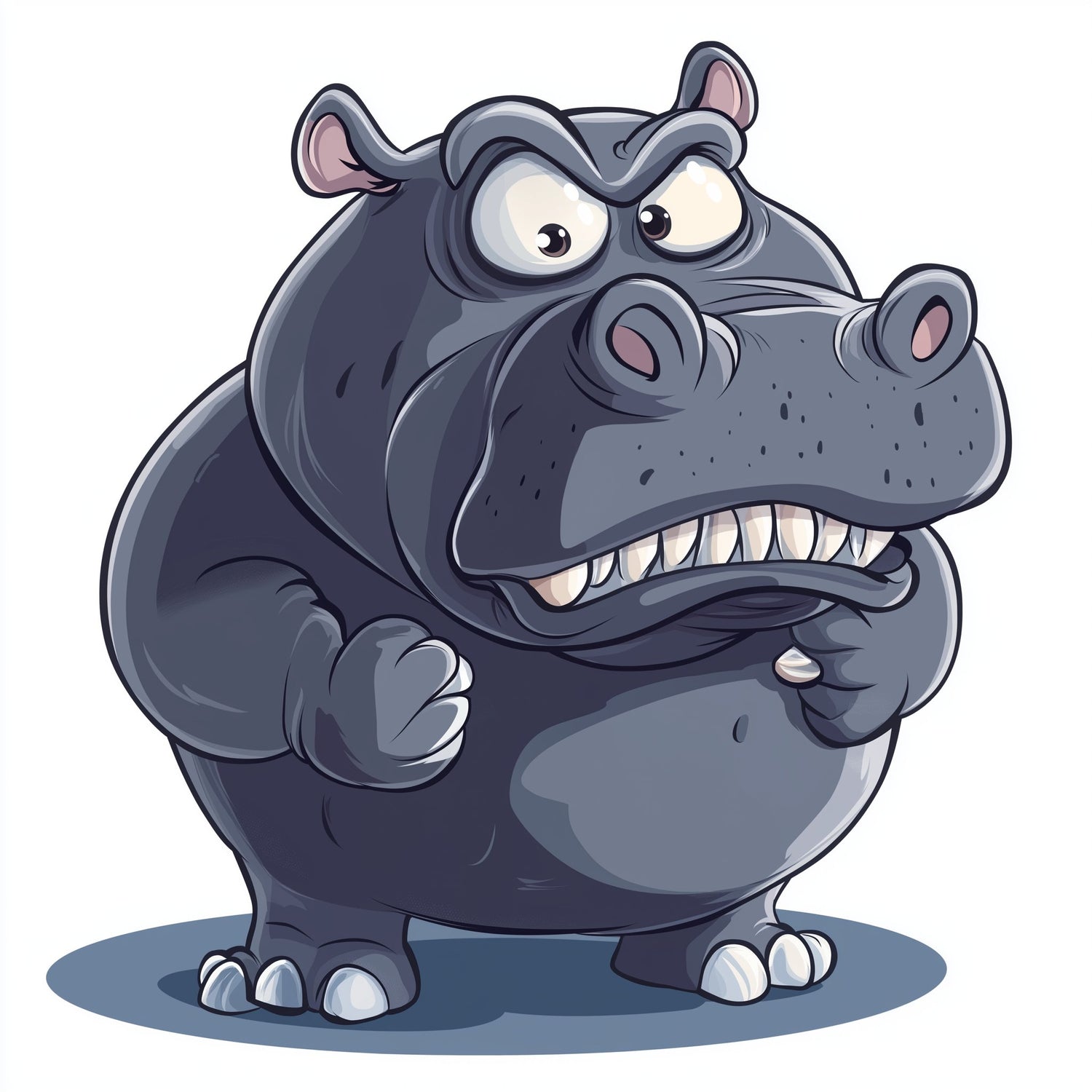 Angry Hangry Hippo